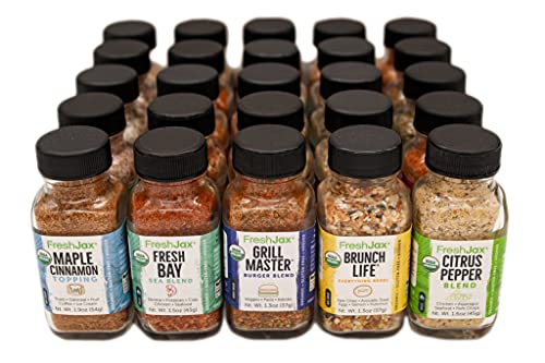 FreshJax Premium Organic Spices Kit | Keto-Friendly Explanations
