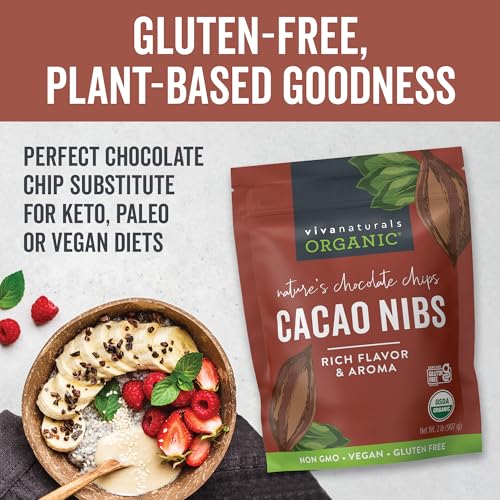 Organic Keto-Friendly Cacao Nibs for Gluten-Free Baking