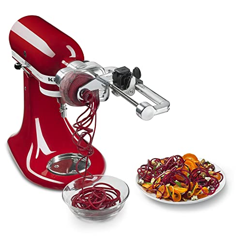 KitchenAid Spiralizer Plus & Food Processor Attachments - Silver