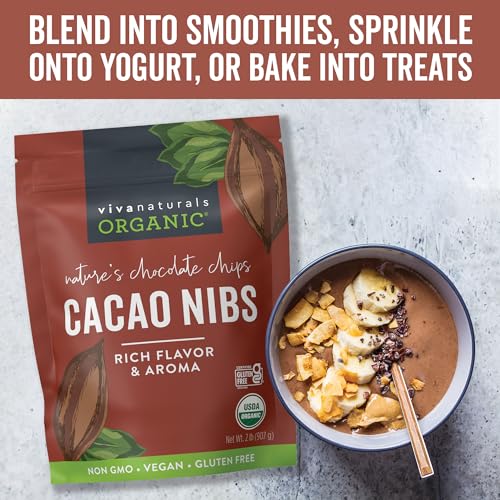 Organic Keto-Friendly Cacao Nibs for Gluten-Free Baking