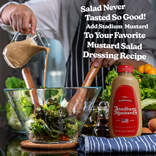 Cleveland's Stadium Mustard: Keto Friendly Tailgate Must-Have (12oz, 2 Pack)