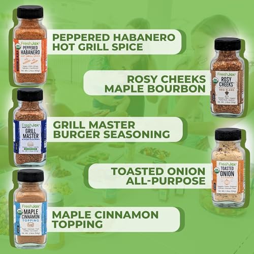 FreshJax Premium Organic Spices Kit | Keto-Friendly Explanations