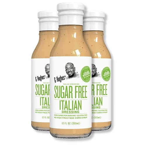 G Hughes Sugar Free Italian Dressing - Keto-Friendly Salad Dressing