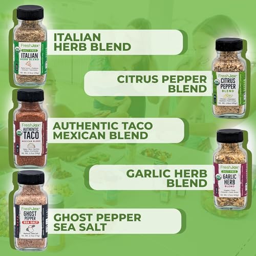 FreshJax Premium Organic Spices Kit | Keto-Friendly Explanations