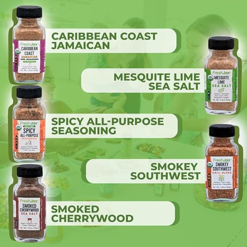 FreshJax Premium Organic Spices Kit | Keto-Friendly Explanations
