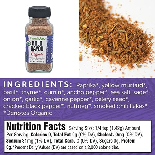 FreshJax Keto Spices Set | 6 Seasonings | Plant-Based