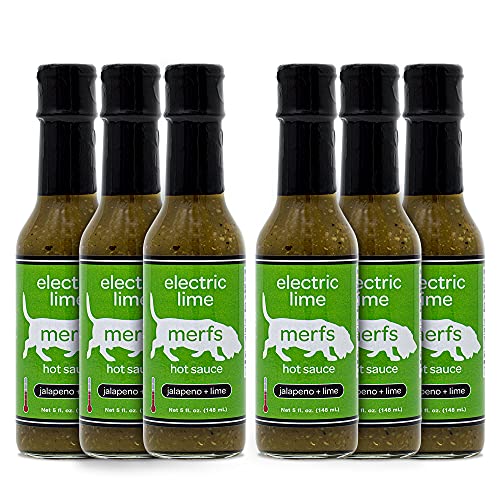 Merfs Electric Lime Jalapeno Hot Sauce | Keto-Friendly
