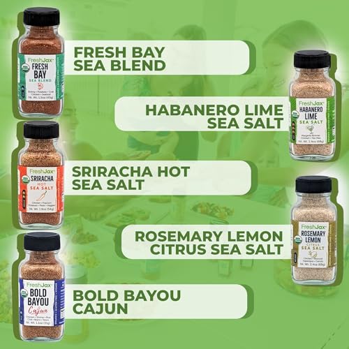 FreshJax Premium Organic Spices Kit | Keto-Friendly Explanations