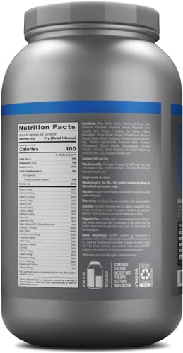 Isopure Protein Powder, Creamy Vanilla, 25g Protein, Keto