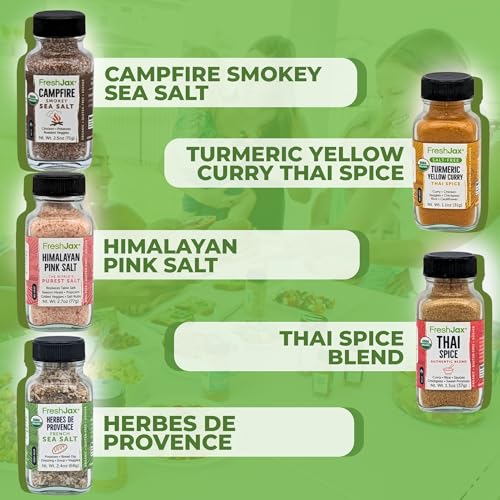 FreshJax Premium Organic Spices Kit | Keto-Friendly Explanations