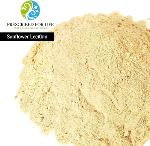 Organic Sunflower Lecithin Powder | Keto-Friendly, Gluten-Free, Vegan