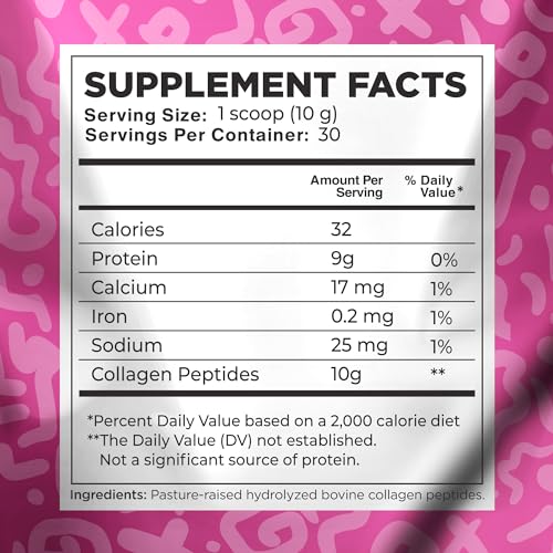 Women's Collagen Peptides Powder for Keto Diet 10oz