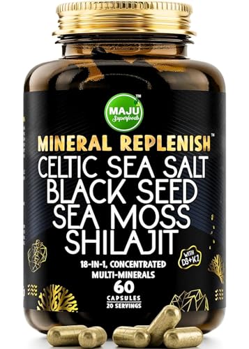 18-in-1 Black Seed, Shilajit, Sea Moss Capsules