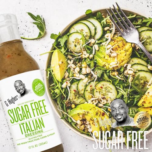 G Hughes Sugar Free Italian Dressing - Keto-Friendly Salad Dressing
