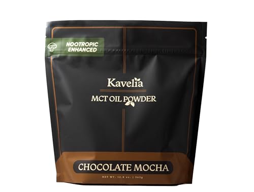 Organic MCT Nootropic Coffee Creamer: Chocolate Mocha Flavor
