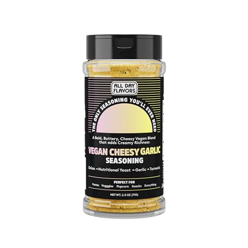 Cheesy Vegan Garlic Nutritional Yeast Seasoning: Keto Friendly