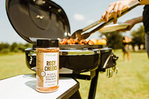 FreshJax Organic Maple Bourbon BBQ Rub Blend - Keto Approved