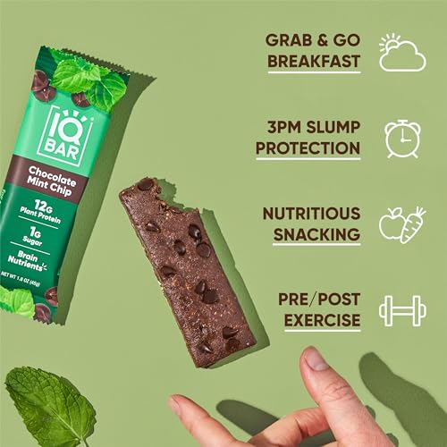Chocolate Mint Chip Keto Protein Bars - 12 Count