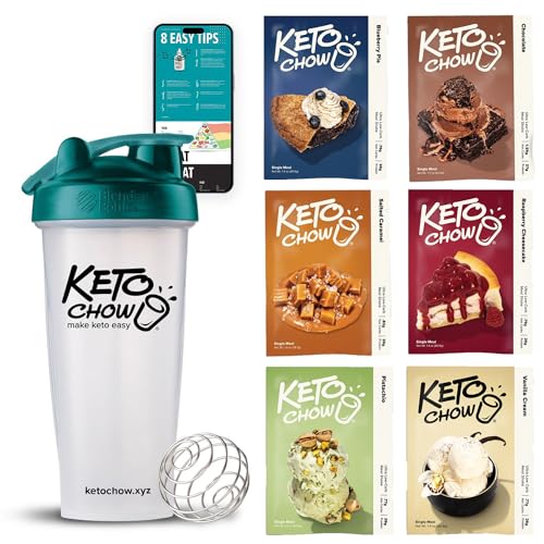 Keto Chow Essentials Kit - Protein-Rich Meal Replacement Shake