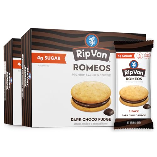 Rip Van Romeos Dark Chocolate Fudge Keto Cookies