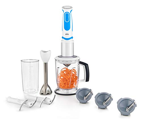 Braun MQ5064 Spiralizer: Faster Spiralizing, Vario Speed Technology