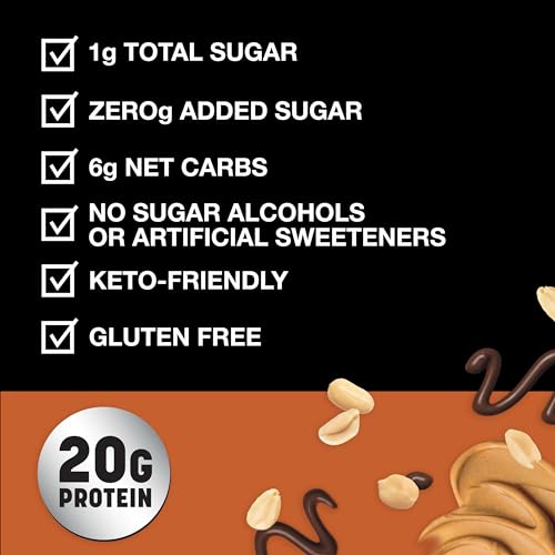 KIND Protein MAX Chocolate Peanut Butter Bars 12-Pack