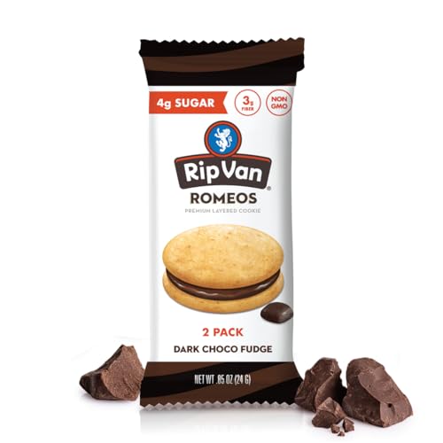 Rip Van Romeos Dark Chocolate Fudge Keto Cookies