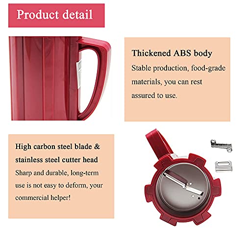 Huanyu Stainless Steel Spiralizer for Keto Veggie Noodles