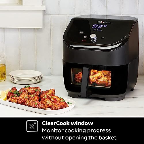 6-in-1 Keto Friendly Air Fryer, Clear Windows, Customizable