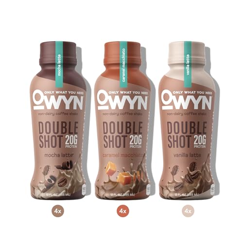 OWYN Protein Coffee Shake Variety Pack, Vegan, Non-GMO