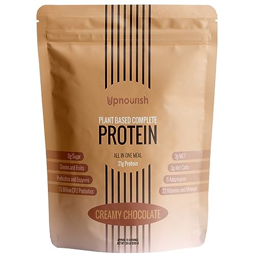 Keto-friendly Chocolate Vegan Protein Shake, Gluten-Free, Essential Nutrients
