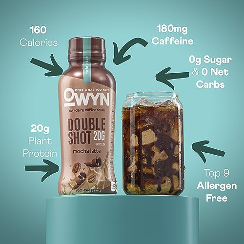 OWYN Protein Coffee Shake Variety Pack, Vegan, Non-GMO