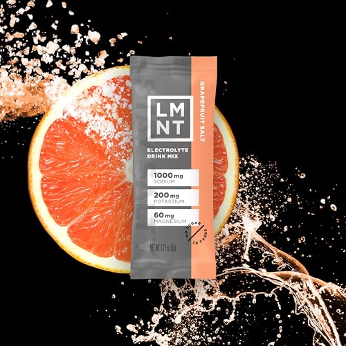 Keto Electrolyte Drink Mix | Paleo Hydration | Grapefruit Flavor | 30 Sticks