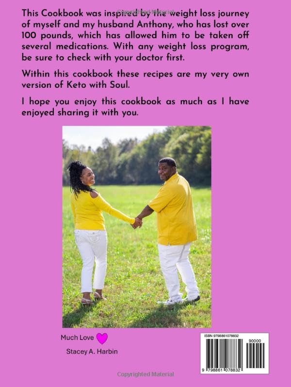 KETO with SOUL Cookbook by Candy Red