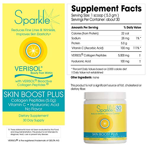 Keto-friendly Collagen Powder with Verisol Peptides & Vitamin C