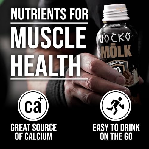 Jocko Mölk Protein Shakes, Naturally Flavored, KETO Friendly