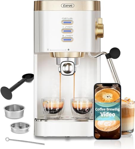 High Pressure Espresso Machine with Milk Frother/Wand