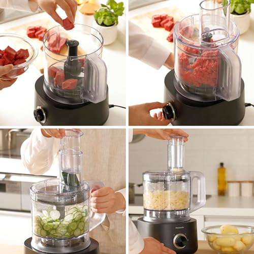 Panasonic Electric Food Processor with Keto-Friendly Attachments