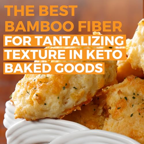 2 lb Keto-Friendly Bamboo Fiber Flour Improves Baking Texture