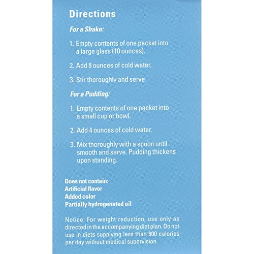 Chocolate Salted Caramel Pudding/Shake Mix, Low Calorie, Low Carb