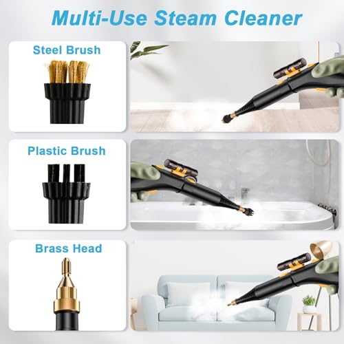 High Pressure Handheld Steamer for Keto Cleaning: CAYAMA Steam Cleaner