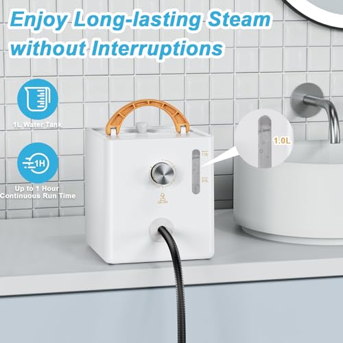 High Pressure Handheld Steamer for Keto Cleaning: CAYAMA Steam Cleaner