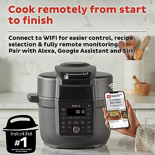6.5 Quart Instant Pot Duo Crisp Air Fryer Combo