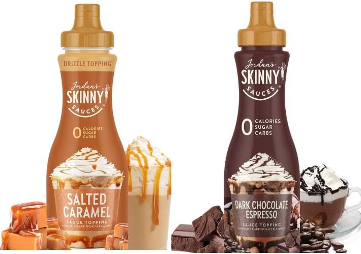 Jordan Skinny Salted Caramel & Dark Chocolate Espresso Syrup