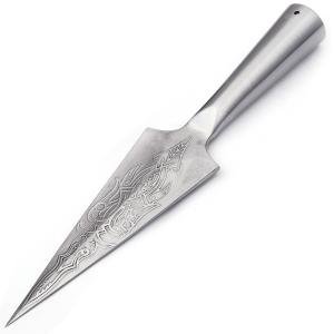 Hand Forged Viking Spangenhelm Throwing Spear Head