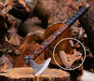 Ragnar Lothbrok Viking 20in Hand Forged Axe