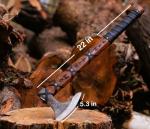 Ragnar Lothbrok Viking 20in Hand Forged Axe