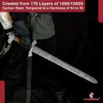 Valhalla Rising Damascus Steel Viking Sword