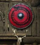 Viking Snake Ouroboros Battleworn Shield 30-Inch