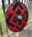 Vintage 30" Wooden Viking Round Shield